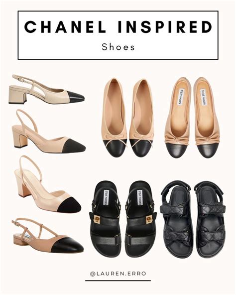 chanel style shoes|chanel inspired shoes.